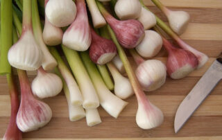 Ajetes tiernos, un sabor suave que potencia tu salud - Esencia de Frutis